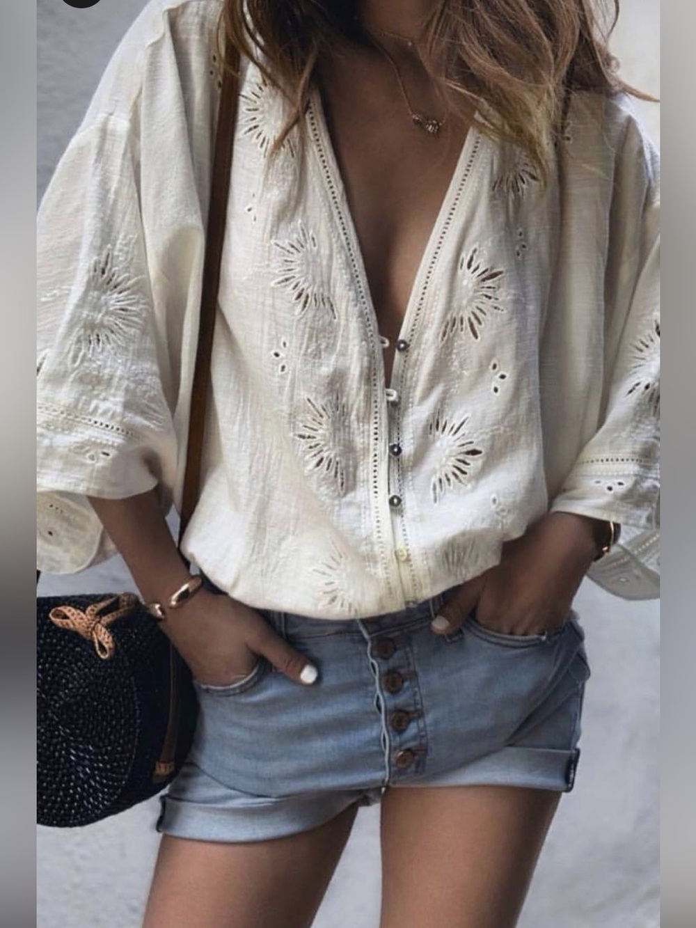 Boho Blouse - size XS/S